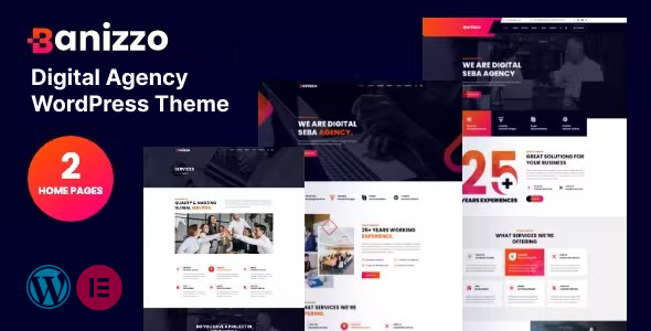 Banizzo - Digital Agency WordPress Theme Logo